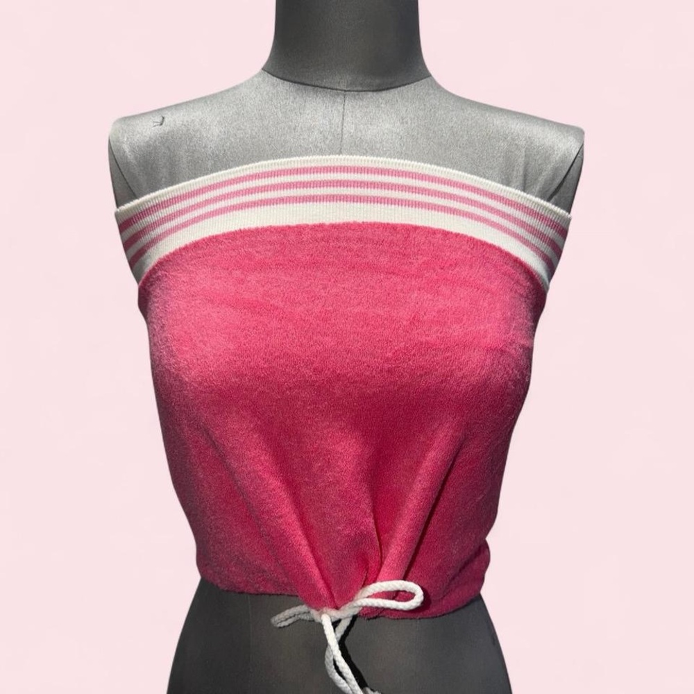 Pink Off-Shoulder Women's Top